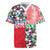 Hawaiian Floral Kakau Tropical Leaves-Sporty Style Rugby Jersey