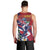 Hawaii Runner-Kakau Art with Lei and Plumeria Men Tank Top