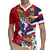 Hawaii Runner-Kakau Art with Lei and Plumeria Rugby Jersey