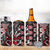 Aotearoa Maori Moko Art with Taniko Half Style 4 in 1 Can Cooler Tumbler