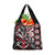 Aotearoa Maori Moko Art with Taniko Half Style Grocery Bag