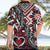 Aotearoa Maori Moko Art with Taniko Half Style Hawaiian Shirt