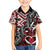 Aotearoa Maori Moko Art with Taniko Half Style Hawaiian Shirt