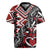 Aotearoa Maori Moko Art with Taniko Half Style Rugby Jersey