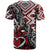 Aotearoa Maori Moko Art with Taniko Half Style T Shirt