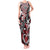 Aotearoa Maori Moko Art with Taniko Half Style Tank Maxi Dress