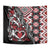 Aotearoa Maori Moko Art with Taniko Half Style Tapestry