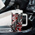 Aotearoa Maori Moko Art with Taniko Half Style Tumbler With Handle