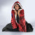 Tonga Emancipation Day Hooded Blanket Ngatu Humpback Whale Polynesian Flower