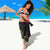 Cook Islands Independence Day Sarong Maroro and Kakaia with Hibiscus Flower Polynesian Pattern