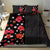 Hawaii Hibiscus and Plumeria Flowers Bedding Set Tapa Tribal Pattern Half Style Colorful Mode