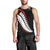 New Zealand Rugby Custom Men Tank Top Sporty Silver Fern Shape with Maori Tattoos - Polynesian Pride