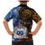 Samoa and Australia Together Family Matching Mermaid Dress and Hawaiian Shirt Kangaroo and Tribal Hibiscus Aboriginal Pattern