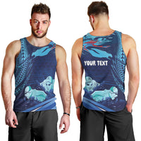 Personalized Hawaii Swimming Men Tank Top Tribal Sporty Style LT03 - Polynesian Pride