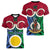 Vanuatu Shefa Province Women V Neck T Shirt Pig Tusk Mix Maori Pattern and Namele Leaf LT03 - Polynesian Pride