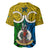 Vanuatu Malampa Province Baseball Jersey Pig Tusk Mix Maori Pattern and Namele Leaf LT03 - Polynesian Pride
