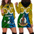 Personalised Vanuatu Malampa Province Hoodie Dress Pig Tusk Mix Maori Pattern and Namele Leaf LT03 - Polynesian Pride