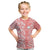 Hawaii Kauai Island Kid T Shirt Hibiscus Pattern Seamless Tribal Simple Pink Pastel LT03 Pink - Polynesian Pride