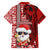 Mele Kalikimaka Hawaii Christmas Hawaiian Shirt Santa Claus Kakau Tribal Mix Polynesia Tattoo LT03 - Polynesian Pride