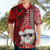 Mele Kalikimaka Hawaii Christmas Hawaiian Shirt Santa Claus Kakau Tribal Mix Polynesia Tattoo LT03 - Polynesian Pride