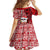 Custom Mele Kalikimaka Hawaii Christmas Family Matching Long Sleeve Bodycon Dress and Hawaiian Shirt Santa Claus Kakau Tribal Mix Polynesia Tattoo LT03 - Polynesian Pride