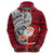 French Polynesia Christmas Hoodie Santa Hold Seal with Polynesian Tribal Tattoo LT03 - Polynesian Pride