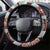 Mate Ma'a Tonga Steering Wheel Cover Haʻamonga ʻa Maui and White Dove - Tongan Kupesi Ngatu