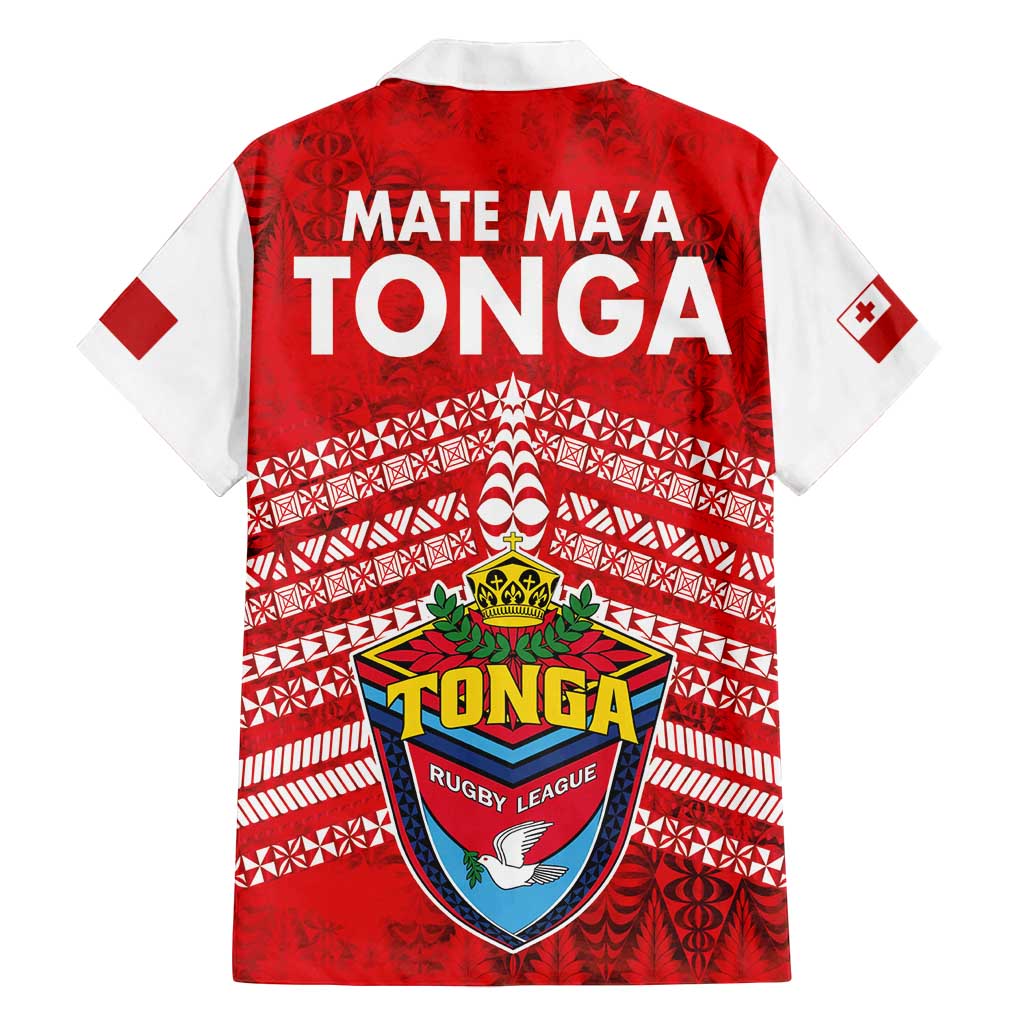 Mate Ma'a Tonga Family Matching Long Sleeve Bodycon Dress and Hawaiian Shirt Double White Dove and Kupesi Ngatu Art Tattoo LT03 - Polynesian Pride