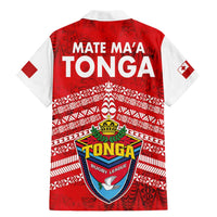 Mate Ma'a Tonga Family Matching Mermaid Dress and Hawaiian Shirt Double White Dove and Kupesi Ngatu Art Tattoo LT03 - Polynesian Pride