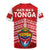 Mate Ma'a Tonga Rugby Jersey Douple White Dove and Kupesi Ngatu Art Tattoo