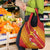 Rotuma Island Grocery Bag Fijian Tapa with Polynesian Art and Hibiscus