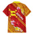Rotuma Island Hawaiian Shirt Fijian Tapa with Polynesian Art and Hibiscus
