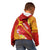 Rotuma Island Kid Hoodie Fijian Tapa with Polynesian Art and Hibiscus