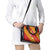Rotuma Island Shoulder Handbag Fijian Tapa with Polynesian Art and Hibiscus