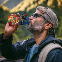 Personalised Fiji and Rotuma Together 4 in 1 Can Cooler Tumbler Fjian Masi and Pacific Pattern Mix Culture