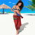 Personalised Fiji and Rotuma Together Sarong Fjian Masi and Pacific Pattern Mix Culture