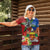 Personalised Fiji and Rotuma Together Women Polo Shirt Fjian Masi and Pacific Pattern Mix Culture