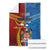 Personalised Fiji and Rotuma Together Blanket Tapa and Pacific Art Pattern with Cultural Emblems Half Style