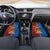 Personalised Fiji and Rotuma Together Car Mats Tapa and Pacific Art Pattern with Cultural Emblems Half Style
