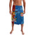 Personalised Fiji and Rotuma Together Lavalava Tapa and Pacific Art Pattern with Cultural Emblems Half Style