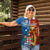 Personalised Fiji and Rotuma Together Women Polo Shirt Tapa and Pacific Art Pattern with Cultural Emblems Half Style