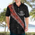 Custom New Zealand Rugby Hawaiian Shirt Maori and Silver Fern Half Style