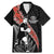 New Zealand Maori Rugby Player Family Matching Mermaid Dress and Hawaiian Shirt Maori and Silver Fern Half Style
