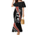 New Zealand Maori Rugby Player Family Matching Mermaid Dress and Hawaiian Shirt Maori and Silver Fern Half Style