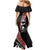 New Zealand Maori Rugby Player Family Matching Mermaid Dress and Hawaiian Shirt Maori and Silver Fern Half Style