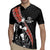 New Zealand Maori Rugby Player Rugby Jersey Maori and Silver Fern Half Style