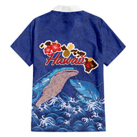 Hawaiian Sea Animals Family Matching Tank Maxi Dress and Hawaiian Shirt Whales Shark and Turtle Guardians with Tribal Pattern LT03 - Polynesian Pride