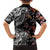 Hawaiian and Japanese Together Family Matching Puletasi and Hawaiian Shirt Polynesian Triball Tattoo Koi Carps and Sakura