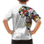 Hawaiian and Japanese Together Hawaiian Shirt Colorful Traditional Japanese Tattoo and Kakau Pattern White Color