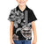 Hawaiian and Japanese Together Hawaiian Shirt Japanese Culture and Turtle Kakau Tattoo Black Color